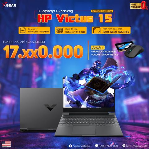 HP VICTUS 15 – Laptop Gaming Hiệu Suất Cao, Thương Hiệu Mỹ , Giá Tốt Nhất Việt Nam