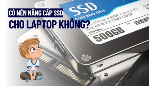 Có nên nâng cấp ổ SSD cho laptop? Lợi ích, dấu hiệu và cách nâng cấp SSD chi tiết