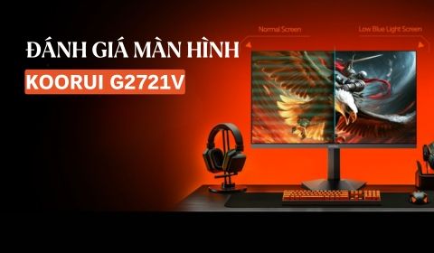 Màn hình 27 inch QHD 180Hz KOORUI G2721V - Mượt mà cho FPS, sắc nét cho AAA