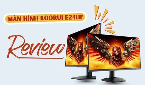 Tại sao màn hình KOORUI E2711F 100Hz là nâng cấp đáng tiền cho học tập và công việc?