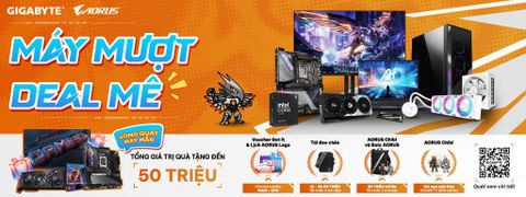 Máy Mượt Deal Mê Cùng GIGABYTE | Ưu Đãi Cực Chất Mùa Hè 2025