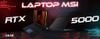 Laptop MSI RTX 5000 Series