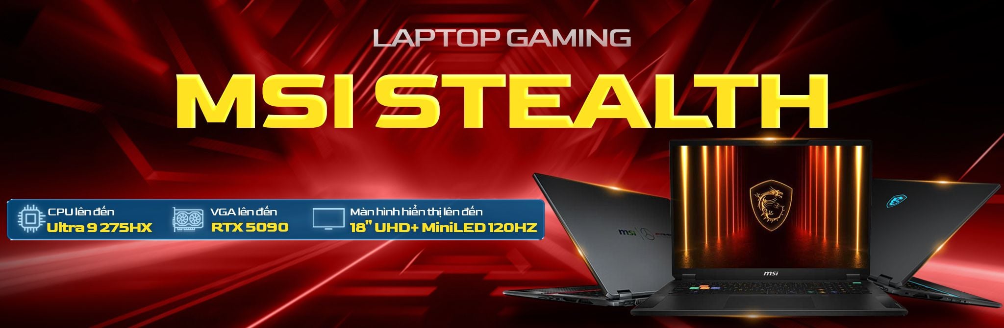 Laptop Gaming MSI Stealth GS Series