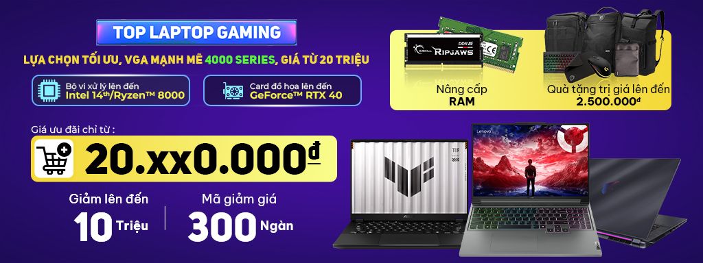 Top Laptop chơi Black Myth Wukong