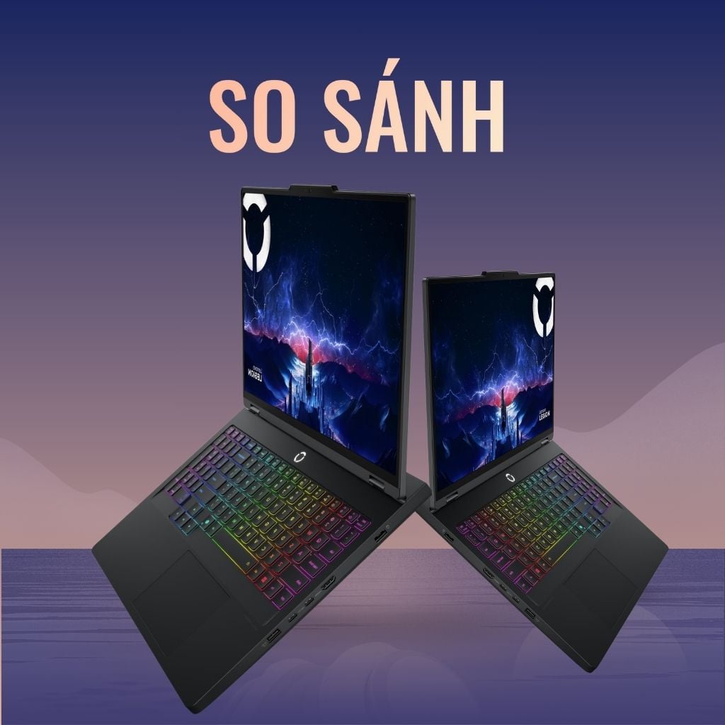 Laptop Lenovo Legion Pro 5 16IAX10 83F3002GVN có gì khác laptop Lenovo Legion Pro 5 16IAX10 83F3003VVN