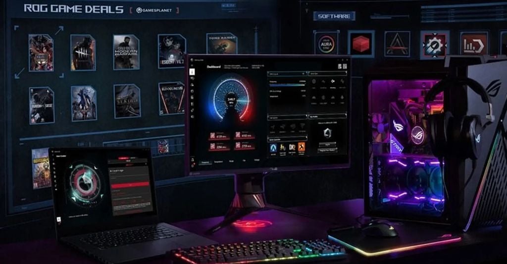 Dòng máy hỗ trợ phần mềm Armoury Crate