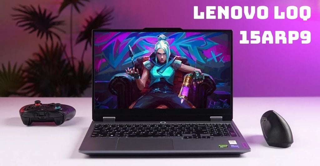 Laptop Gaming Lenovo LOQ 15ARP9 83JC00M3VN cho sinh viên kế toán