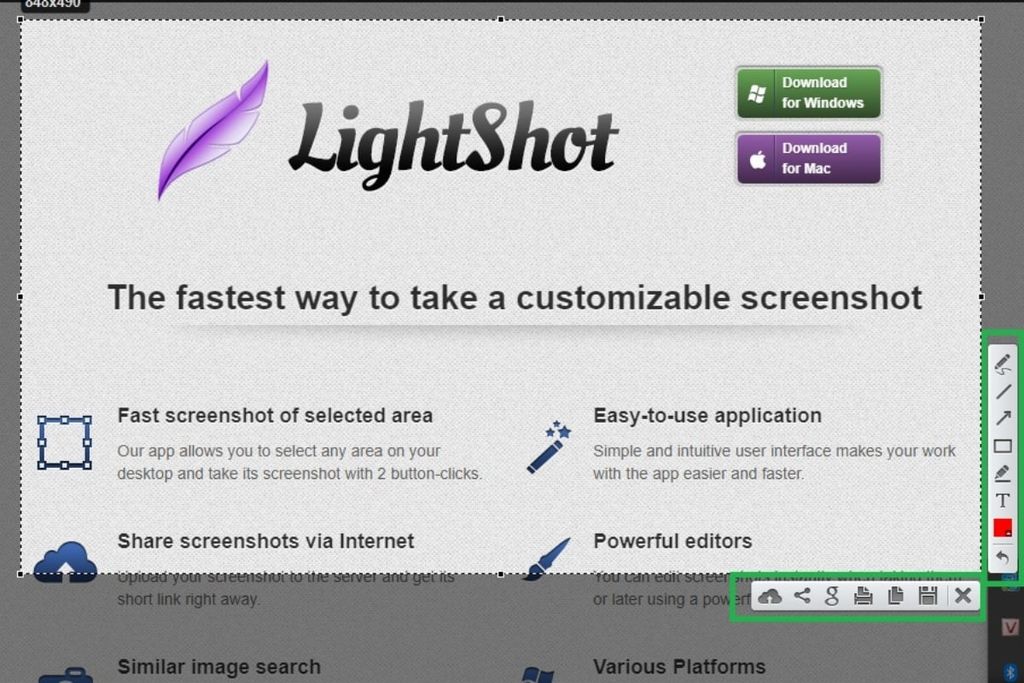 chụp ảnh màn hình máy tính laptop ASUS bằng lightshot