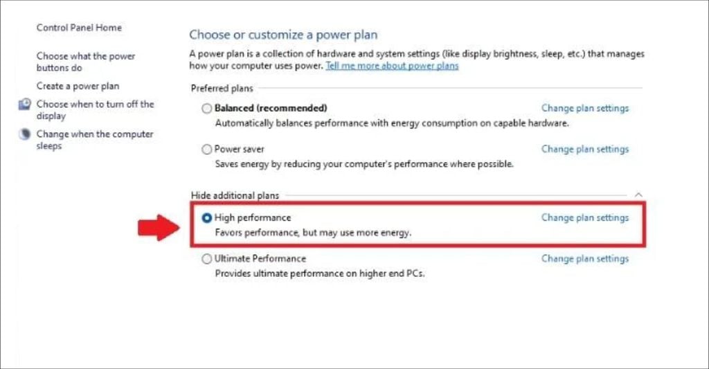 ưu tiên xử lý hiệu xuất cao khi chơi Elden Ring bằng chế độ High Performance