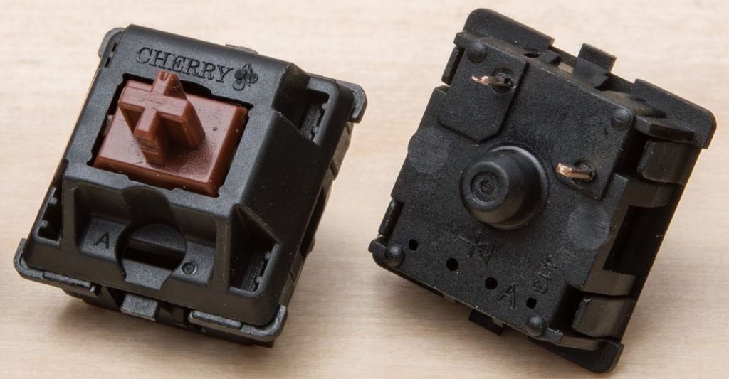 Cherry MX Brown hạn chế ồn ào