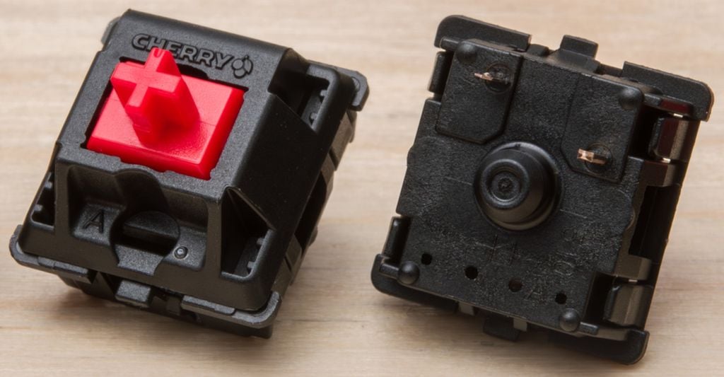 Cherry&nbsp;MX Red có hành trình phím mượt mà êm ái