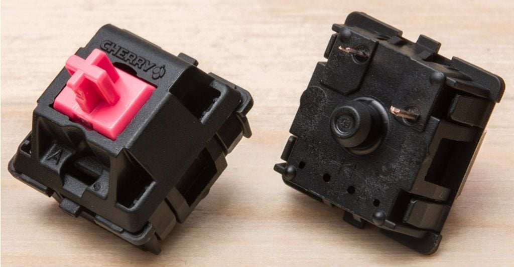 Cherry MX Silent Red sở hữu hành trình phím êm ái