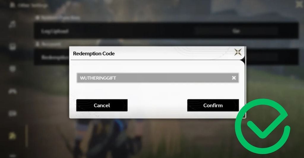 nhập chính xác mã code Wuthering Wave tránh mất thời gian