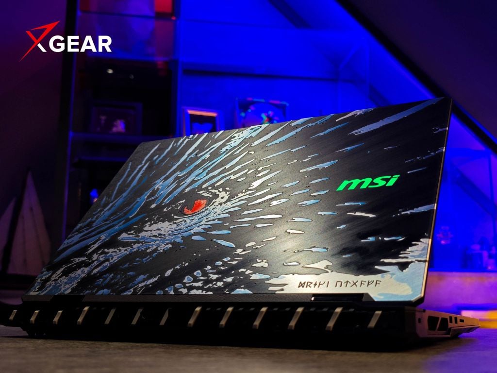 Xgear Laptop Gaming MSI Titan 18HX AI A2XWJG 034VN Dragon Edition Norse Myth