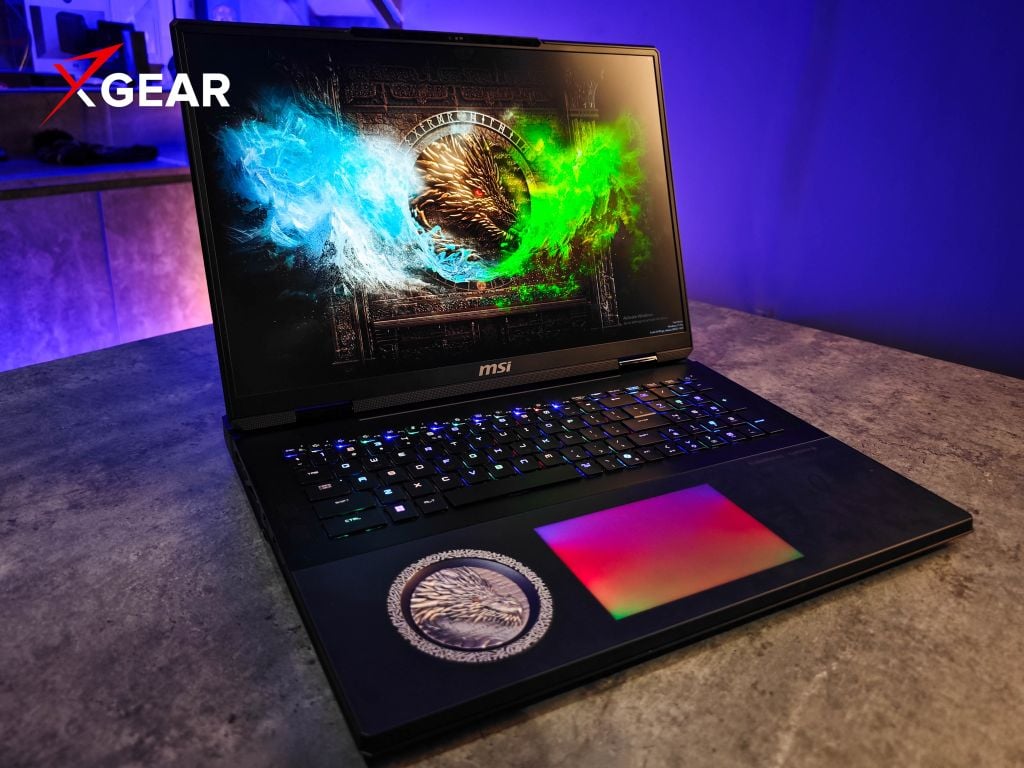 Xgear Laptop Gaming MSI Titan 18HX AI A2XWJG 034VN Dragon Edition Norse Myth