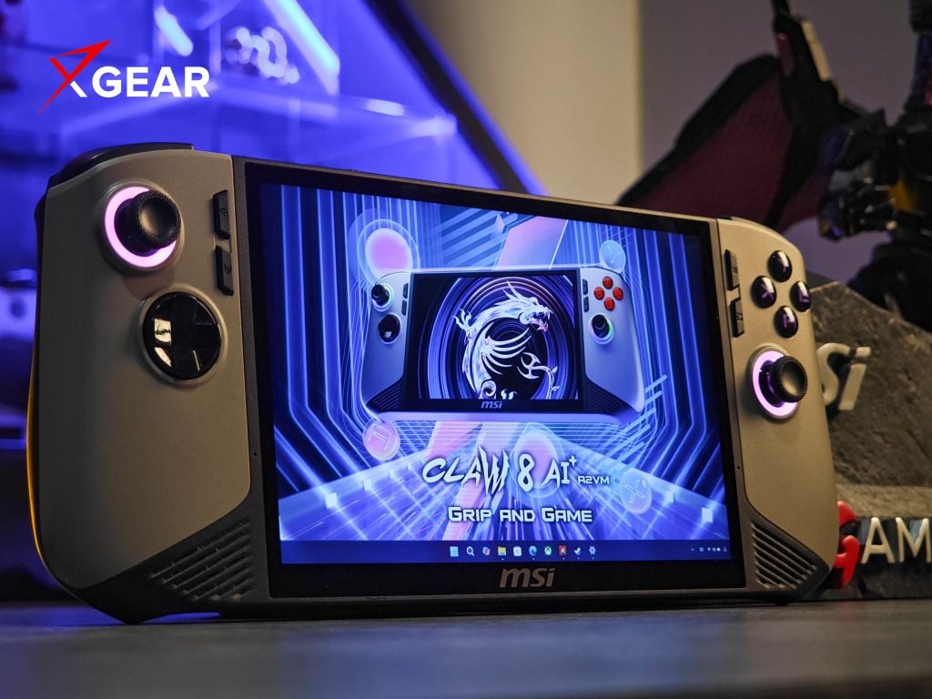 Xgear Máy chơi game cầm tay MSI Claw 8 AI+ A2VM-079VN