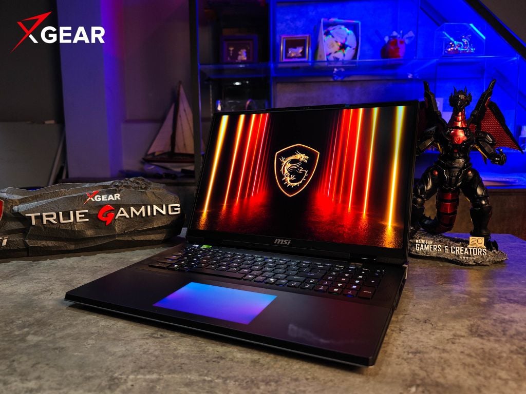 Hình ảnh thật Laptop Gaming MSI Titan 18 HX AI A2XWJG 035VN