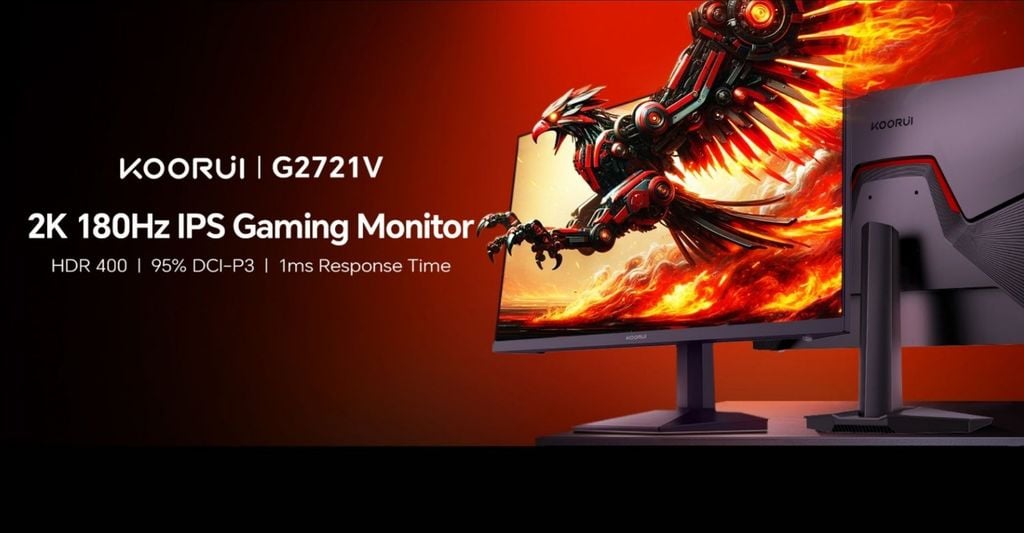 Màn hình KOORUI G2721V chất lượng hiển thị trọn vẹn không méo mó