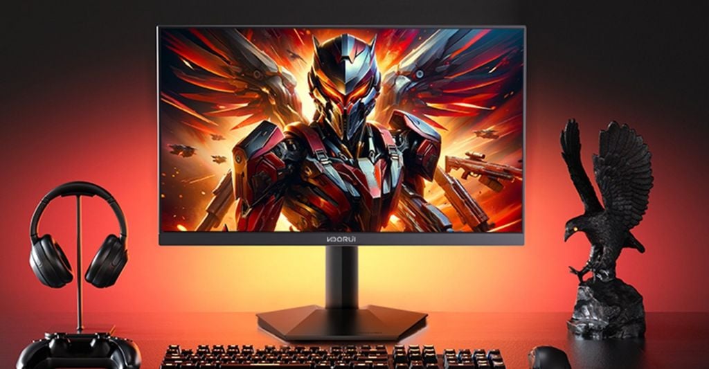 Màn hình KOORUI G2721V hiện năng gaming ổn định, hiển thị tốt các game hành động ổn định