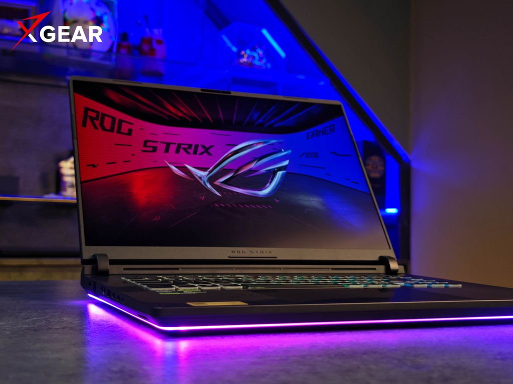 Màn hình 2.5K Nebula Display 240Hz trên laptop asus rogstrix g16