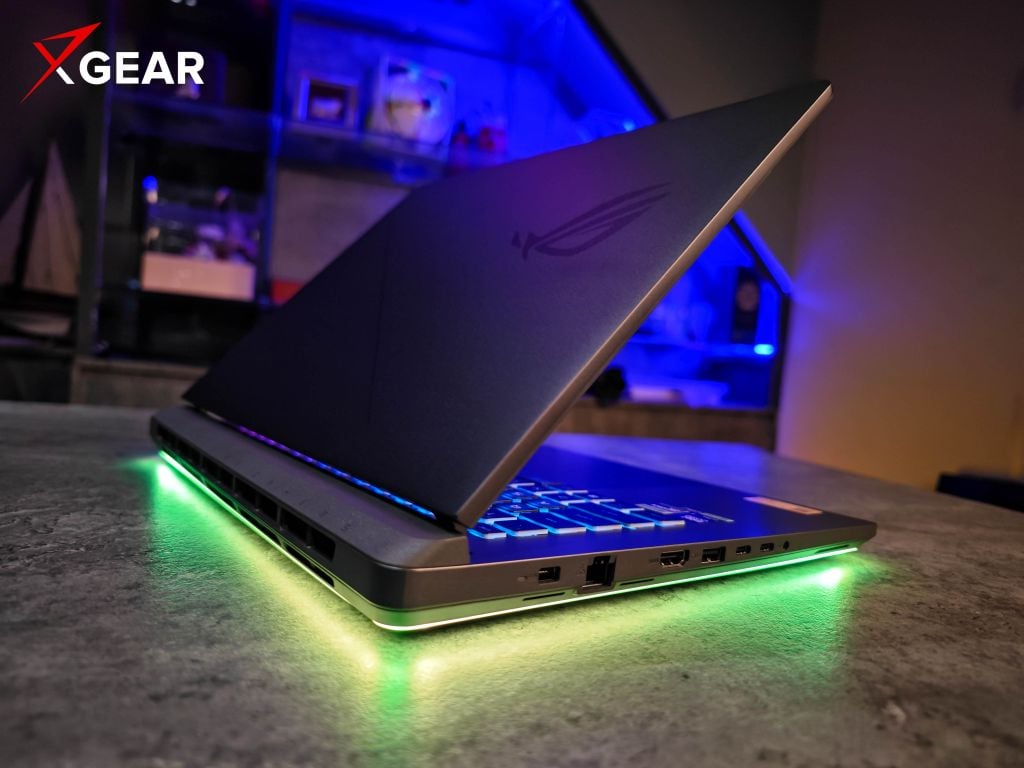 đa dạng cổng kết nối trên ROG Strix G16