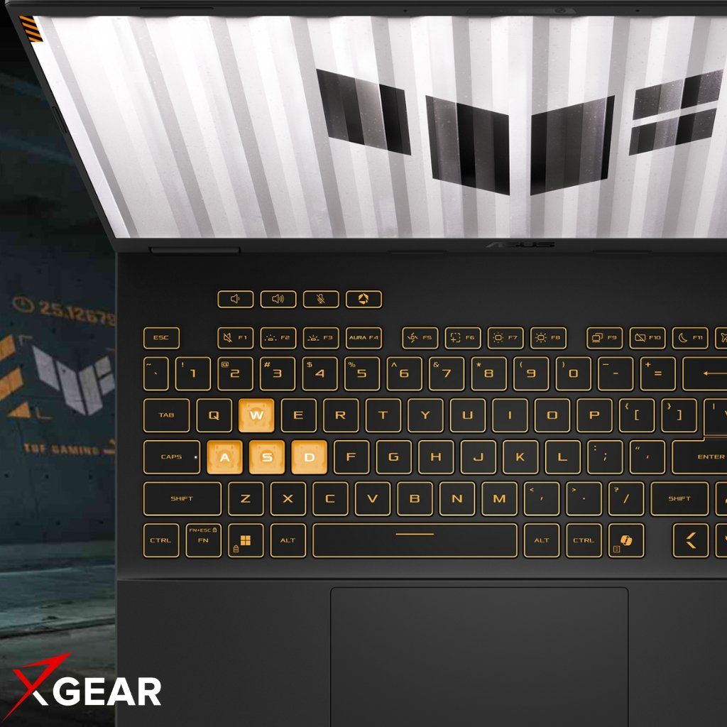 TUF Gaming F16 FX608JMR-RV048W gõ phím mượt mà