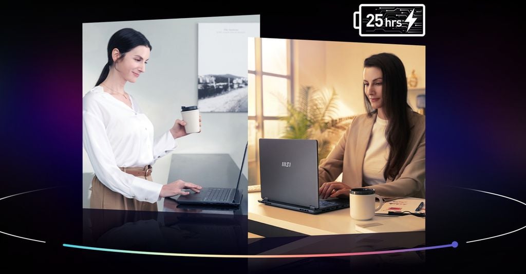 Laptop MSI Prestige 14 AI Evo C1MG 081VN phù hợp với sinh viên kế toán