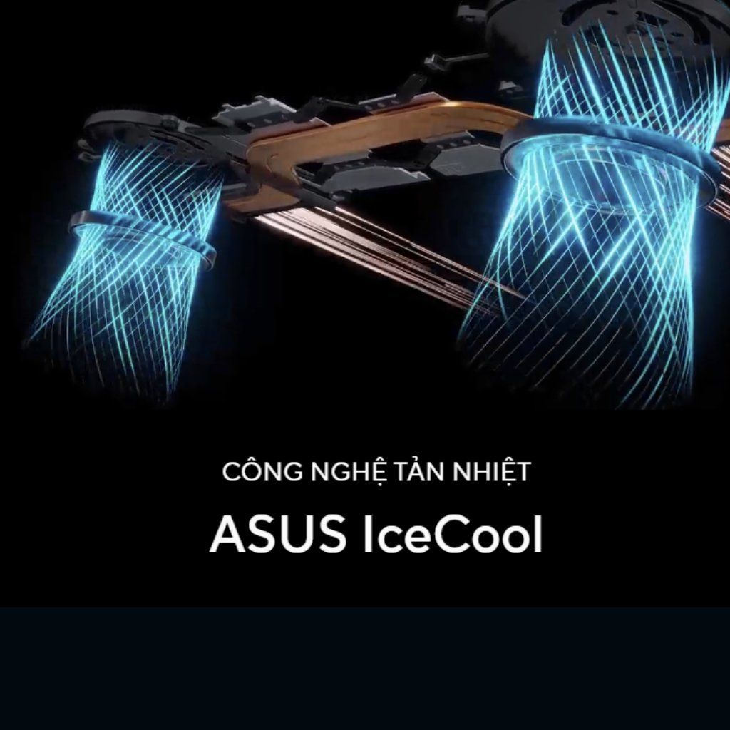 Laptop Asus AI V16 K3607VU-RP280W sở hữu hệ thống tản nhiệt tối ưu