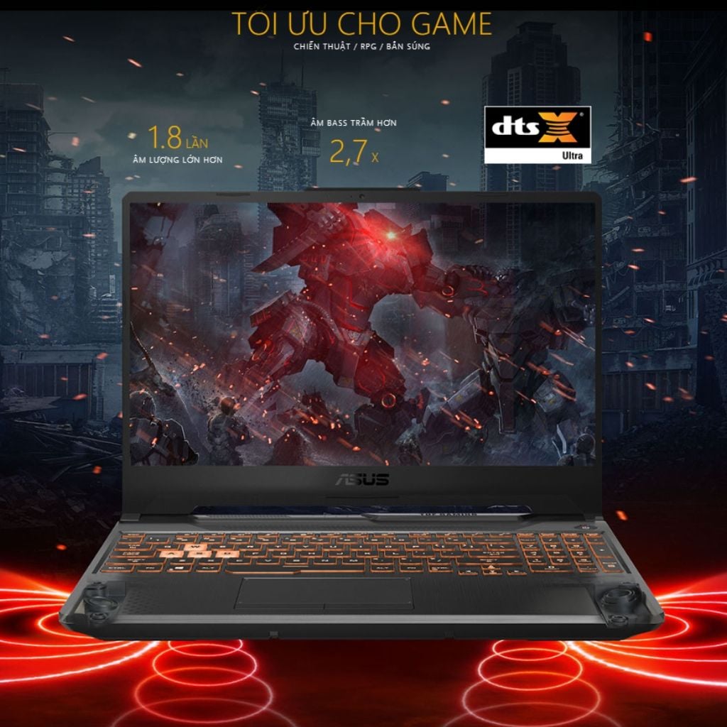 thiết kế laptop gaming asus tuf series