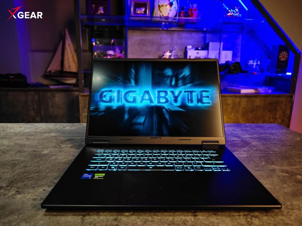 Laptop Gigabyte A16 CVHI3VN893SH có thiết kế gọn gàng và hiện đại