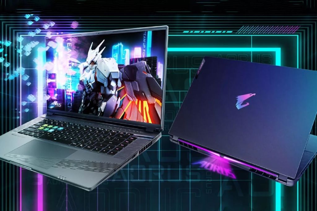 Laptop Gaming Gigabyte AORUS 16X ASG thiết kế ngoại hình hiện đại