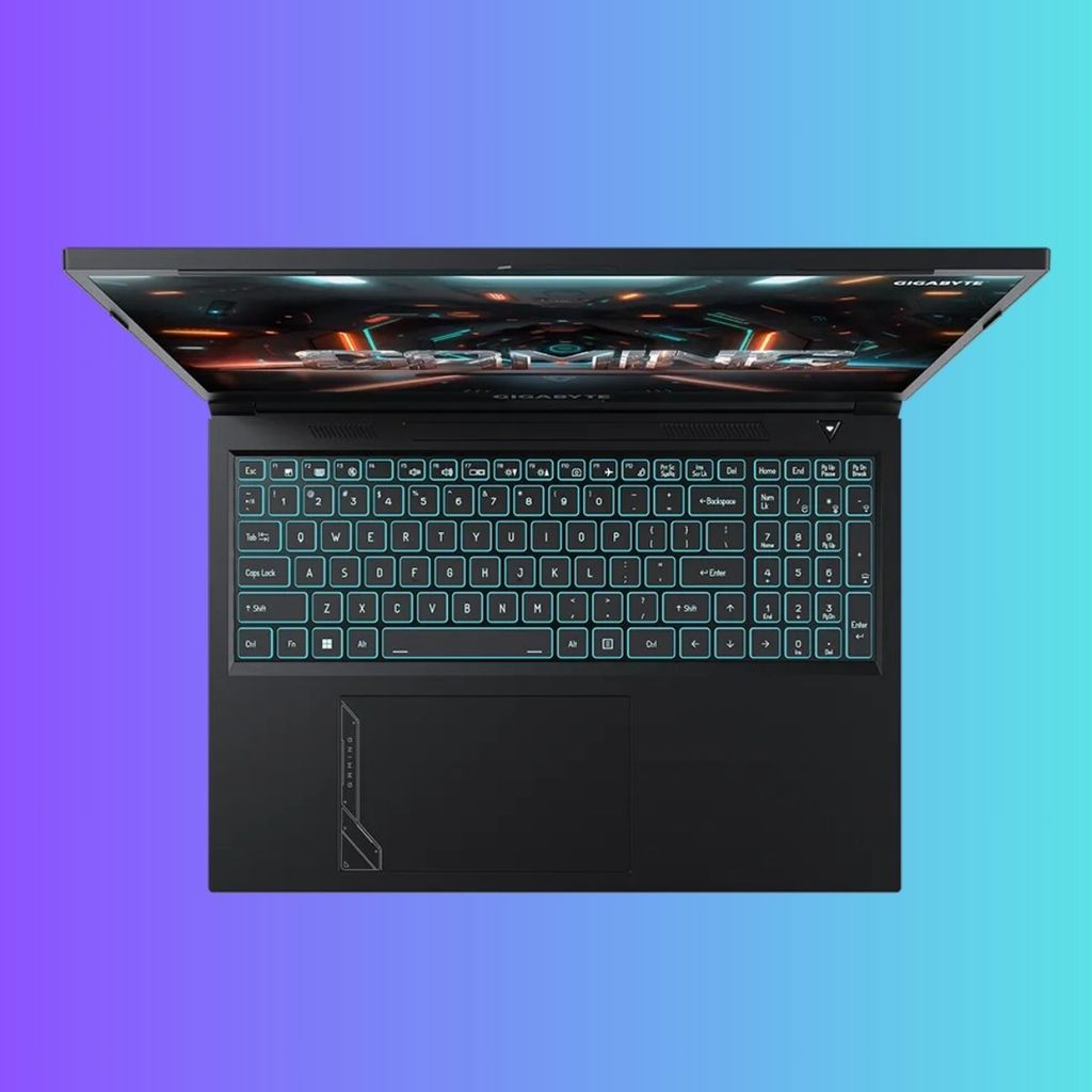 Laptop Gaming Gigabyte G6 KF 73VN853KH bàn phím 15 màu tùy chỉnh theo sở thích