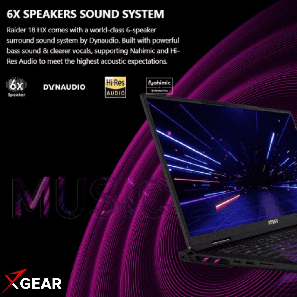 Laptop Gaming MSI Raider 18 HX AI A2XWJG 692VN RTX 5000 series