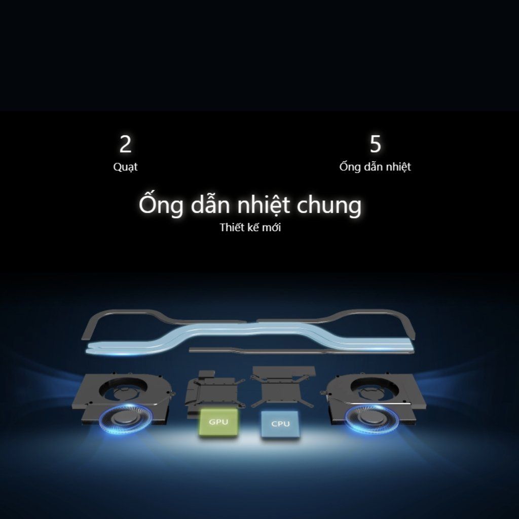 MSI Stealth A16 AI+ A3XWFG 018VN công nghệ tản nhiệt Cooler Boost vượt trội