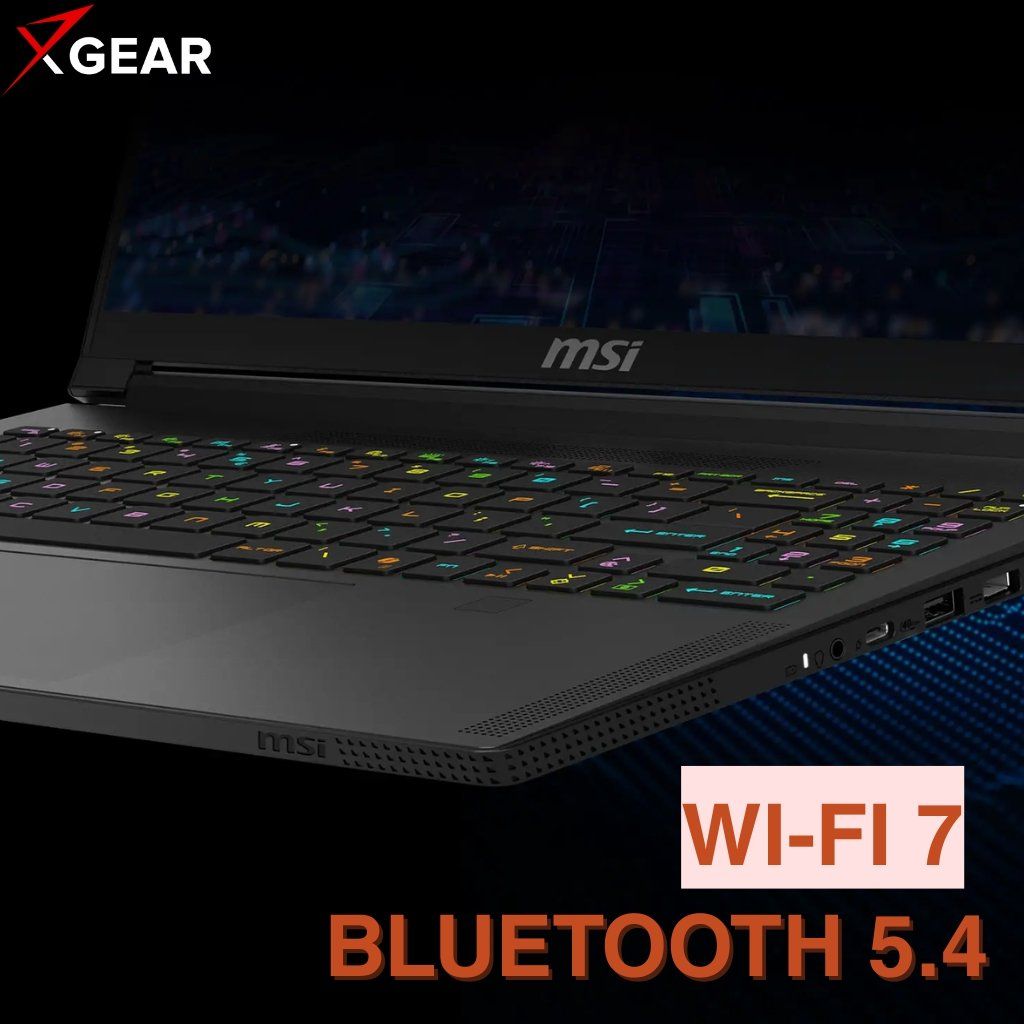 MSI Stealth A16 AI+ A3XWFG 018VN kết nối không dây vượt trội âm thanh sống động