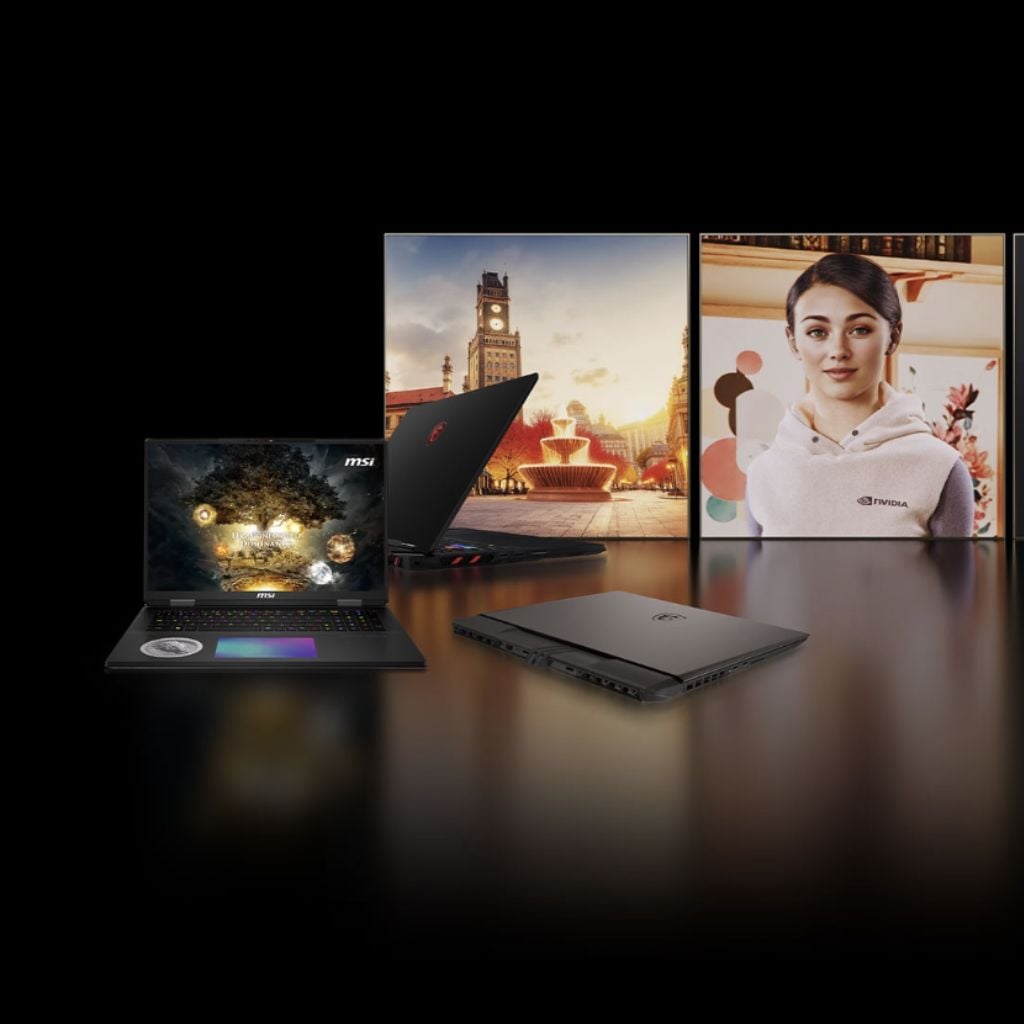 Laptop Gaming MSI Titan 18 HX AI A2XWIG 090VN tích hợp AI