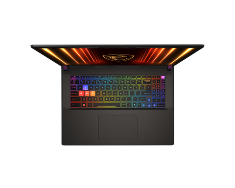 Laptop Gaming MSI Vector A16 HX A8WHG 010VN sở hữu bàn phím 4 vùng RGB rực rỡ