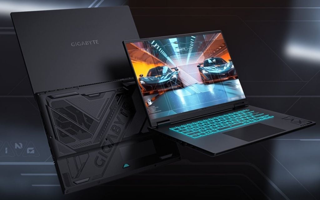 Laptop Gigabyte A16 với các dòng sản phẩm khác cùng phân phúc