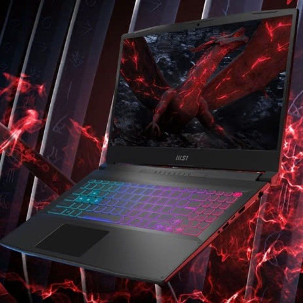 màn hình sắc nét của laptop msi