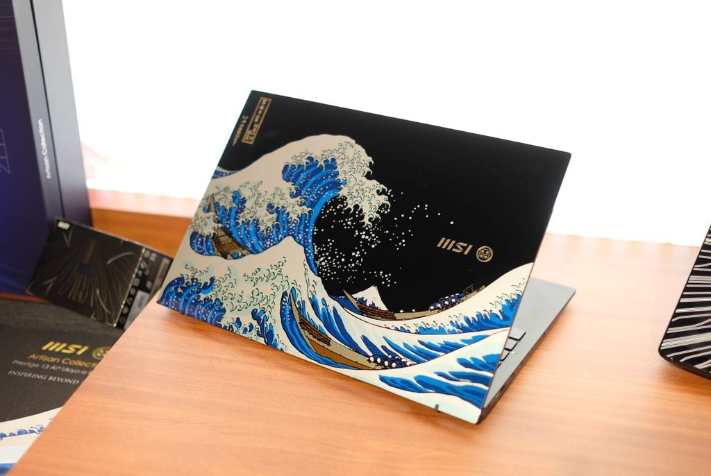 Công nghệ AI tích hợp trong MSI Prestige 13 AI+ Ukiyoe Edition