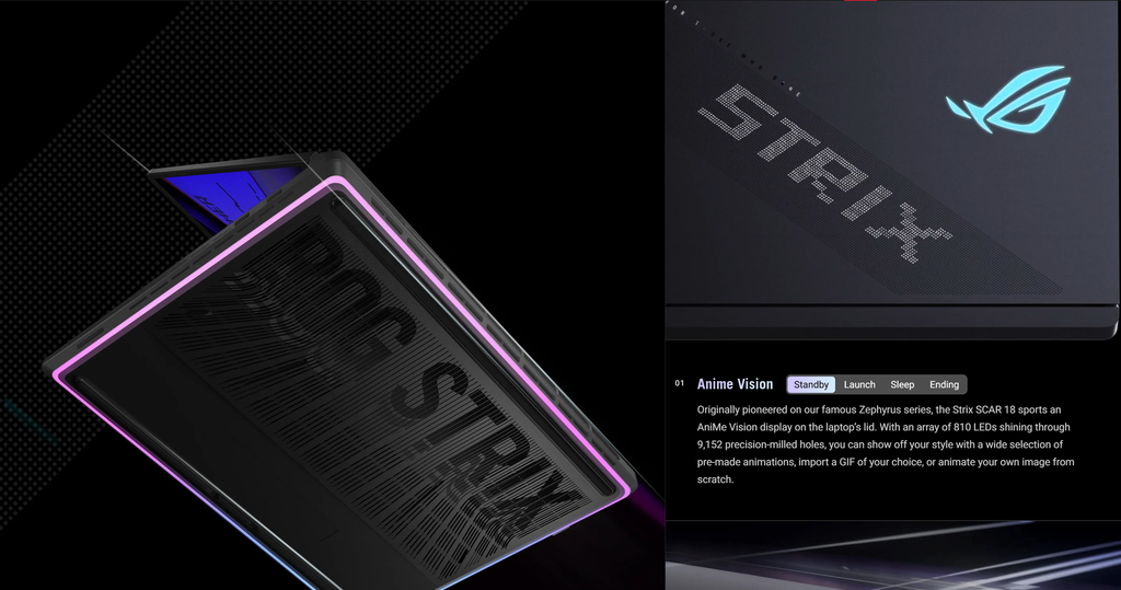 Xgear Laptop Gaming Asus ROG Strix SCAR 18 G835LX-SA193W