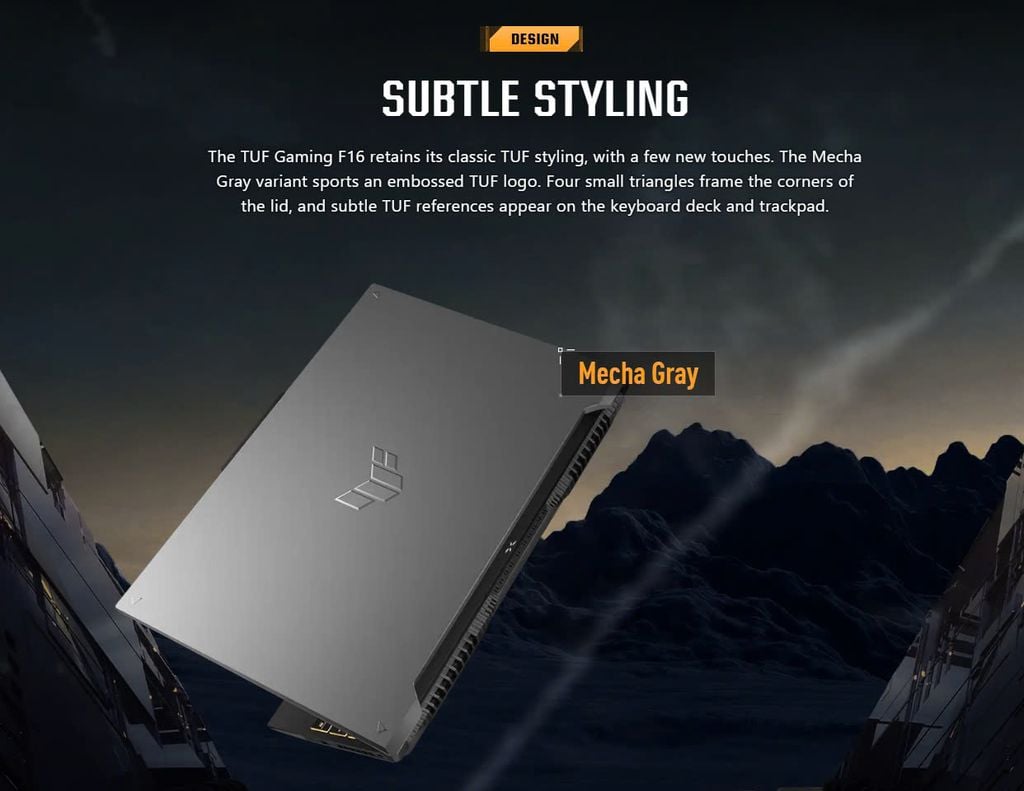 Laptop Gaming Asus TUF F16 FX607VU-RL045W