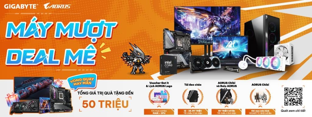 MÁY MƯỢT – DEAL MÊ CÙNG GIGABYTE✨