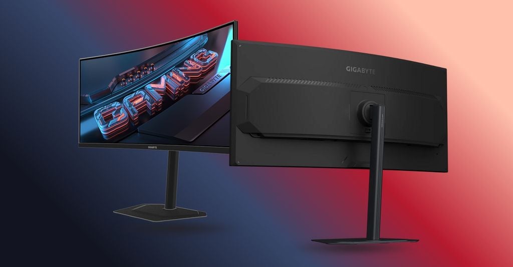 Màn hình cong Gigabyte G34WQC2 đầy đủ và đa dạng cổng kết nối