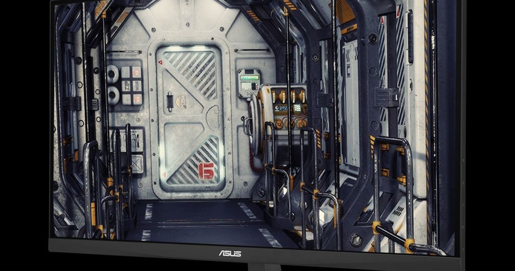 Màn hình Gaming AI Asus TUF VG259QMR5A trang bị tấm IPS cho màu chuẩn xác tốc độ cao