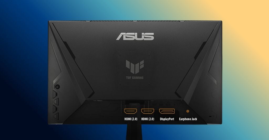 màn hình LCD Gaming Asus TUF VG259Q5A trang bị đầy đủ và đa dạng cổng kết nối