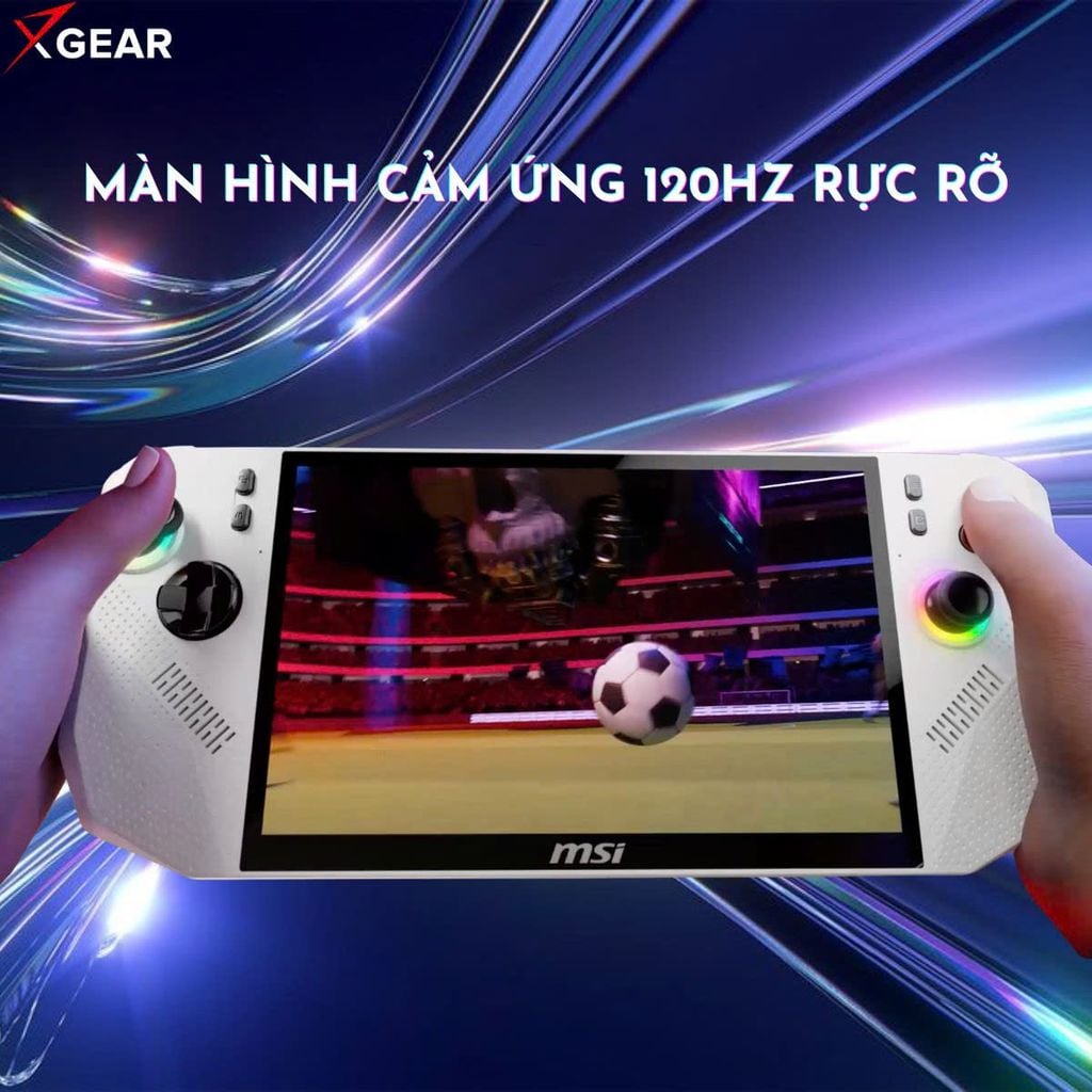 Máy chơi game MSI Claw A8 BZ2EM 008VN màn hình 8 inch Full HD