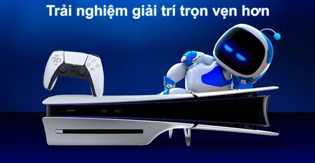 Máy chơi game Sony PlayStation 5 Slim CFI-2018 A01 âm thanh kết nối đa dạng mang lại chất lượng giải trí tuyệt vời