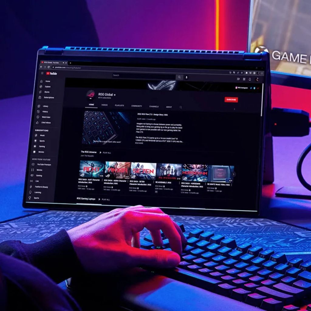 Laptop Gaming ASUS ROG Flow X16 GV601VV-NF044W cho sinh viên marketing