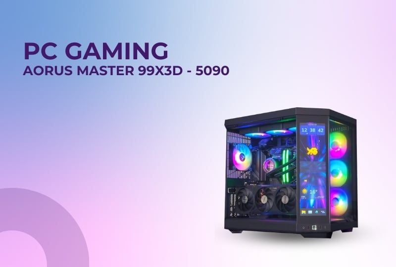 PC Gaming Aorus Master 99X3D - 5090